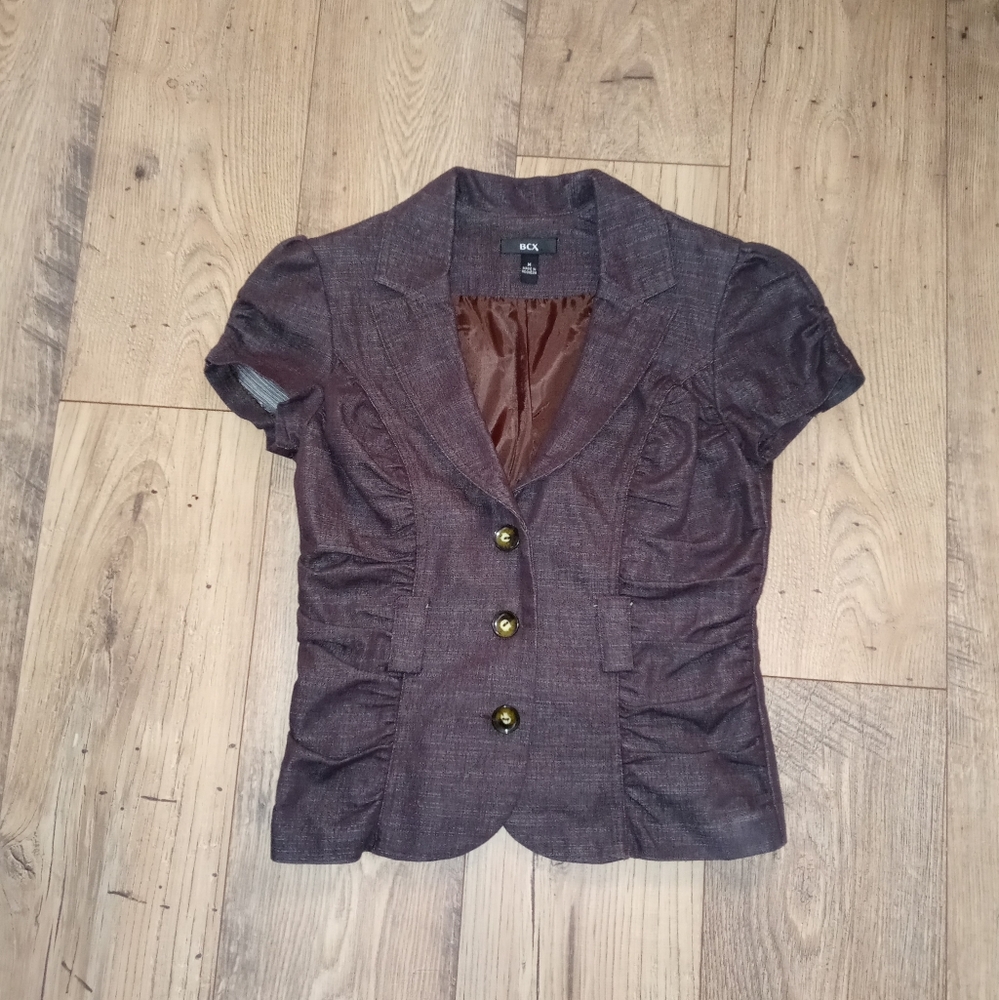 Bcx Short Sleeve Blazer